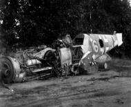 Asisbiz Messerschmitt Bf 109K4 9.JG3 Yellow 6 abandoned Germany Aug 1946 Peter Kwan 01