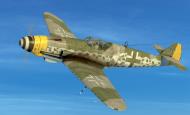Asisbiz Messerschmitt Bf 109K4 Stab II.JG52 Grp Adj IL2 Battle of Bodenplatte graphic rendition 03