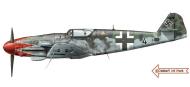 Asisbiz Messerschmitt Bf 109K4 Stab JG52 Erich Hartmann WNr 332529 Deutsch Brod Czechoslovakia May 1945 0B