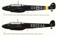 Asisbiz Messerschmitt Bf 110E Zerstorer Geschwader Stab NJG1 G9+AA Deelen Arnhem 1940 0A
