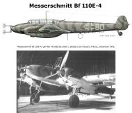 Asisbiz Messerschmitt Bf 110E4 Zerstorer Stab III.NJG1 G9+BD Juvincourt France Dec 1942 0A