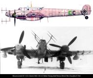 Asisbiz Messerschmitt Bf 110G4 Zerstorer Stab II.NJG1 G9+CC Dusseldorf 1945 0A