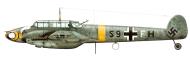 Asisbiz Messerschmitt Bf 110E Zerstorer 1.ZG1 Zerstorer S9+FH Russia 1942 0A