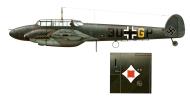 Asisbiz Messerschmitt Bf 110C Zerstorer 6.ZG26 3U+GP France 1940 0A