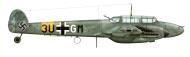 Asisbiz Messerschmitt Bf 110E Zerstorer 4.ZG26 3U+GM 1941 0A