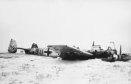 Asisbiz Messerschmitt Bf 110E Zerstorer ZG26 3U+CN belly landed Russia 1942 43 01