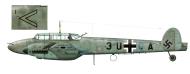 Asisbiz Messerschmitt Bf 110D Zerstorer Geschwader Stab ZG26 3U+CA France 1940 0A