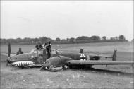 Asisbiz Messerschmitt Bf 110C Zerstorer 5.ZG76 M8+DN Sharksmouth force landed 01