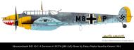 Asisbiz Messerschmitt Bf 110D3 Zerstorer 6.ZG76 M8+AP Heinz Nacke Greece 1941 0A
