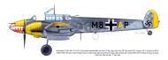 Asisbiz Messerschmitt Bf 110D3 Zerstorer 6.ZG76 M8+AP Heinz Nacke Greece 1941 0B