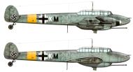 Asisbiz Messerschmitt Bf 110G2M1M5 Zerstorer 4.ZG76 M8+KM Prague Czechoslovakia 1944 0A