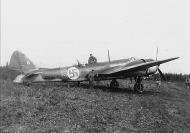 Asisbiz Bristol Blenheim I FAF LeLv42 BL143 with the axis camouflage scheme 1941 01