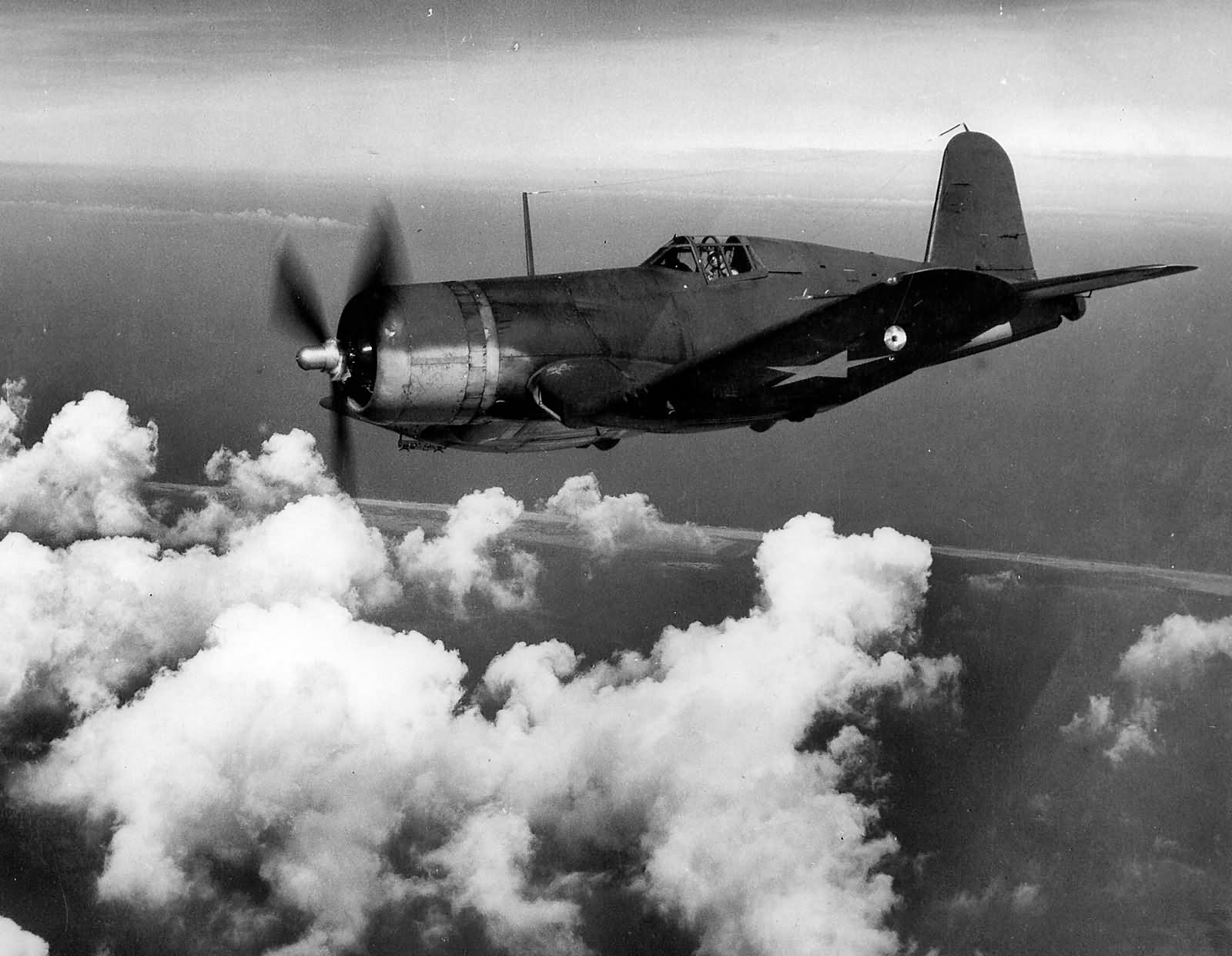 Asisbiz Vought F4U 1 Corsair Over Virginia During A Test Flight 29th ...