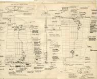 Asisbiz Artwork blue print technical diagram Chance Vought F4U Corsair line drawings 0B