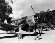 Asisbiz Vought F4U 1 Corsair VMF 218 White 465 Barakoma Airfield Vella Lavella Solomon Islands 15th Jan 1944 01