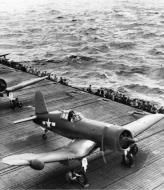 Asisbiz Vought F4U 2 Corsairs from VMF(N) 532 on board CVE 92 USS Windham Bay 12th Jul 1945 01