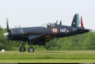 Asisbiz Airworthy warbird Vought F4U 7 Corsair F AZYS BuNo 133704 14.F.6 03
