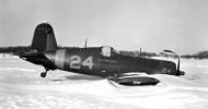 Asisbiz Goodyear FG 1D Corsair NAS Yellow 24 BuNo 92010 NAS Minneapolis emergency ldg Emmetsbugh Iowa 2nd Feb 1947 01