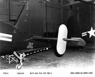 Asisbiz Vought F4U 5 Corsair TEST BuNo 121793 with the Fin for F6U 1 01