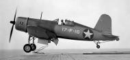 Asisbiz Vought F4U 1 Corsair VF 17 White 17F16 launched from CV 17 USS Bunker Hill 17th July 1943 01