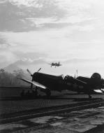 Asisbiz Vought F4U 1A Corsair VF 17 Jolly Rogers White 077 on Bougainville Feb 1944 01