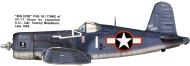 Asisbiz Vought F4U 1A Corsair VF 17 Jolly Rogers White 1 Tom Blackburn BuNo 17640 New Georgia Solomons Nov 1943 0A