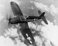 Asisbiz Vought F4U 1A Corsair VF 17 White 29 BuNo 55995 Ike Kepford over Bougainville early March 1944 80 G 217819