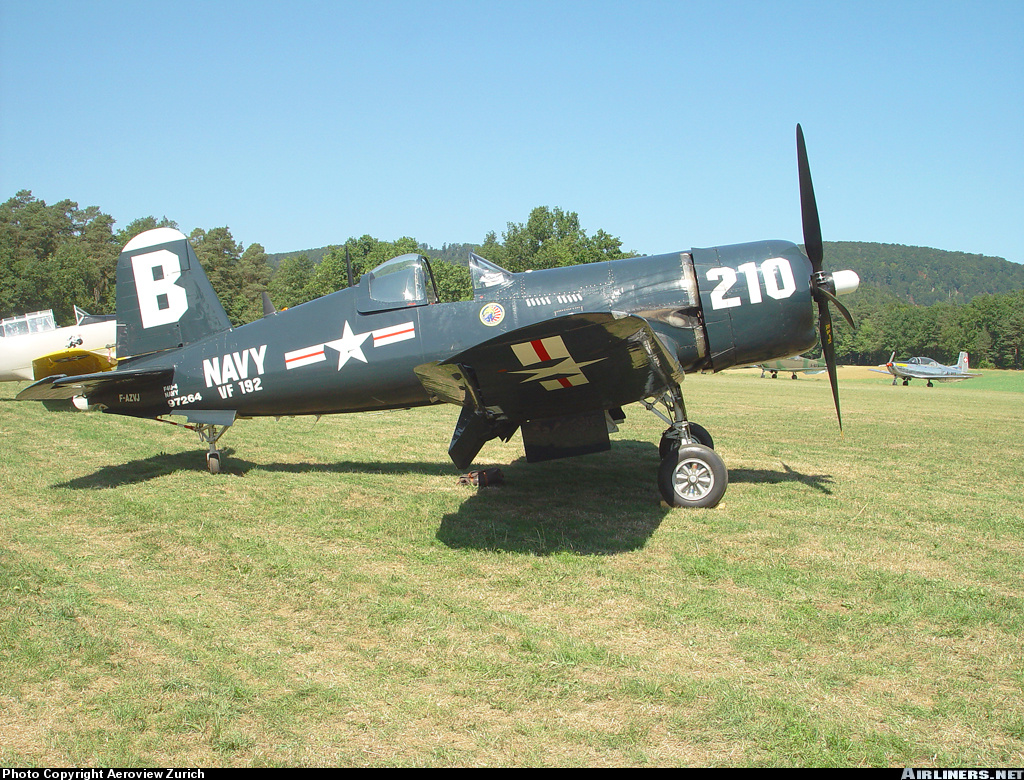 Asisbiz Airworthy Warbird Vought F U Corsair Buno B F Azvj