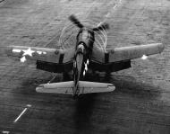 Asisbiz Vought F4U 1D Corsair VMF 123 USS Bennington CV 20 10th Feb 1945 01