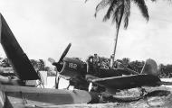 Asisbiz Goodyear FG 1D Corsair VMF 155 White 152 at Majuro Atoll Marshall Islands Aug 1944 01