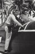 Asisbiz Goodyear FG 1D Corsair VMF 155 White 155 Maj Haynes at Kwajalein Atoll Marshall Islands 1945 01