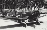 Asisbiz Goodyear FG 1D Corsair VMF 155 White 157 Maj Hoffecker at Majuro Marshall Islands 1944 01