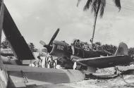 Asisbiz Goodyear FG 1D Corsair VMF 155 White 162 at Majuro Atoll Marshall Islands Aug 1944 01