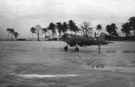 Asisbiz Goodyear FG 1D Corsair VMF 155 White 170 landed at Kwajalein Atoll Marshall Islands 1945 01