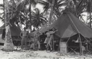 Asisbiz Goodyear FG 1D Corsair VMF 155 accommodation at Kwajalein Atoll Marshall Islands 1945 06