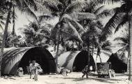 Asisbiz Goodyear FG 1D Corsair VMF 155 accommodation at Kwajalein Atoll Marshall Islands 1945 07