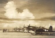 Asisbiz Goodyear FG 1D Corsair VMF 155 parked at Kwajalein Atoll Marshall Islands 1945 03