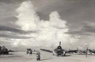 Asisbiz Goodyear FG 1D Corsair VMF 158 at Kwajalein Atoll Marshall Islands 1945 01