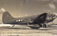 Asisbiz Transport aircraft Curtiss C 46 Commando White 41 at Kwajalein Atoll Marshall Islands 1945 02