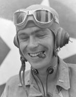 Asisbiz Aircrew USMC VMF 214 Black Sheep ace 1Lt John F Bolt credited with 3 Kills at Russell Islands 15th Oct 1943 01