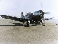 Asisbiz Vought F4U 4B Corsair VMF 214 Black Sheep WE14 1MAW during Operation Birthday mission Korea 10th Nov 1951 01