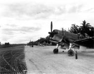 Asisbiz Vought F4U 1A Corsair VMF 216 White 62 and White 10 Torokina Bougainville 10th Dec 1943 01