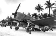 Asisbiz Vought F4U 1A Corsair VMF 216 White 62 and White 10 Torokina Bougainville 10th Dec 1943 02