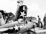 Asisbiz Vought F4U 1A Corsair VMF 216 White 82 USN Bureau No 17818 Cape Torokina Bougainville 1943 01