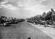 Asisbiz Vought F4U 1A Corsairs VMF 216 White 53 Maj Morrell CO right at Cape Torokina Bougainville 17th Dec 1943 02