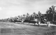 Asisbiz Vought F4U 1A Corsairs VMF 216 White 53 Maj Morrell CO right at Cape Torokina Bougainville 17th Dec 1943 03