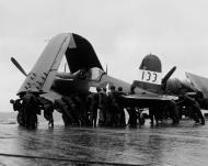 Asisbiz Vought F4U 1D Corsair VMF 216 133 aboard USS Wasp 17th Feb 1945 01