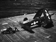 Asisbiz Vought F4U 1D Corsair VMF 216 136 aboard USS Wasp 17th Feb 1945 01