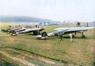 Asisbiz Dornier Do 17E unk pre war KG unit 40+M11 40+F11 and 40+C11 with red tail fins in Sudetes 1938 01