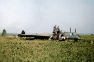 Asisbiz Dornier Do 17Z KG3 5K+xx force landed left engine feathered BOF France 1940 eBay 01